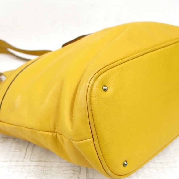 Celine Macadam Leather Handbag Brown - Picture 7 of 11